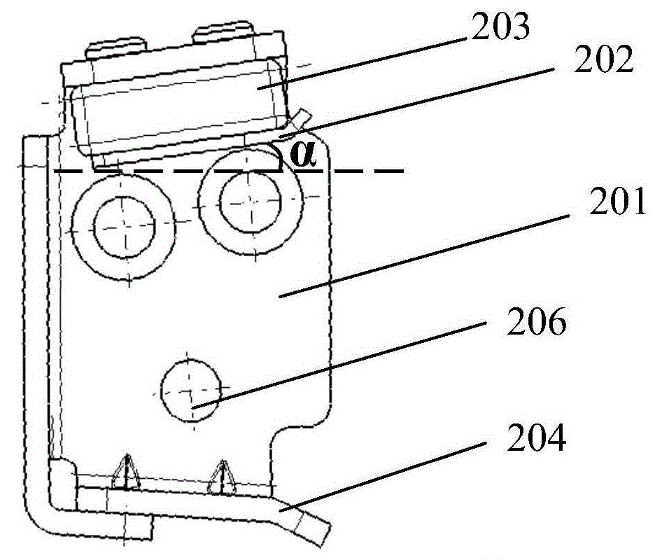 Automobile door lock assembly and automobile