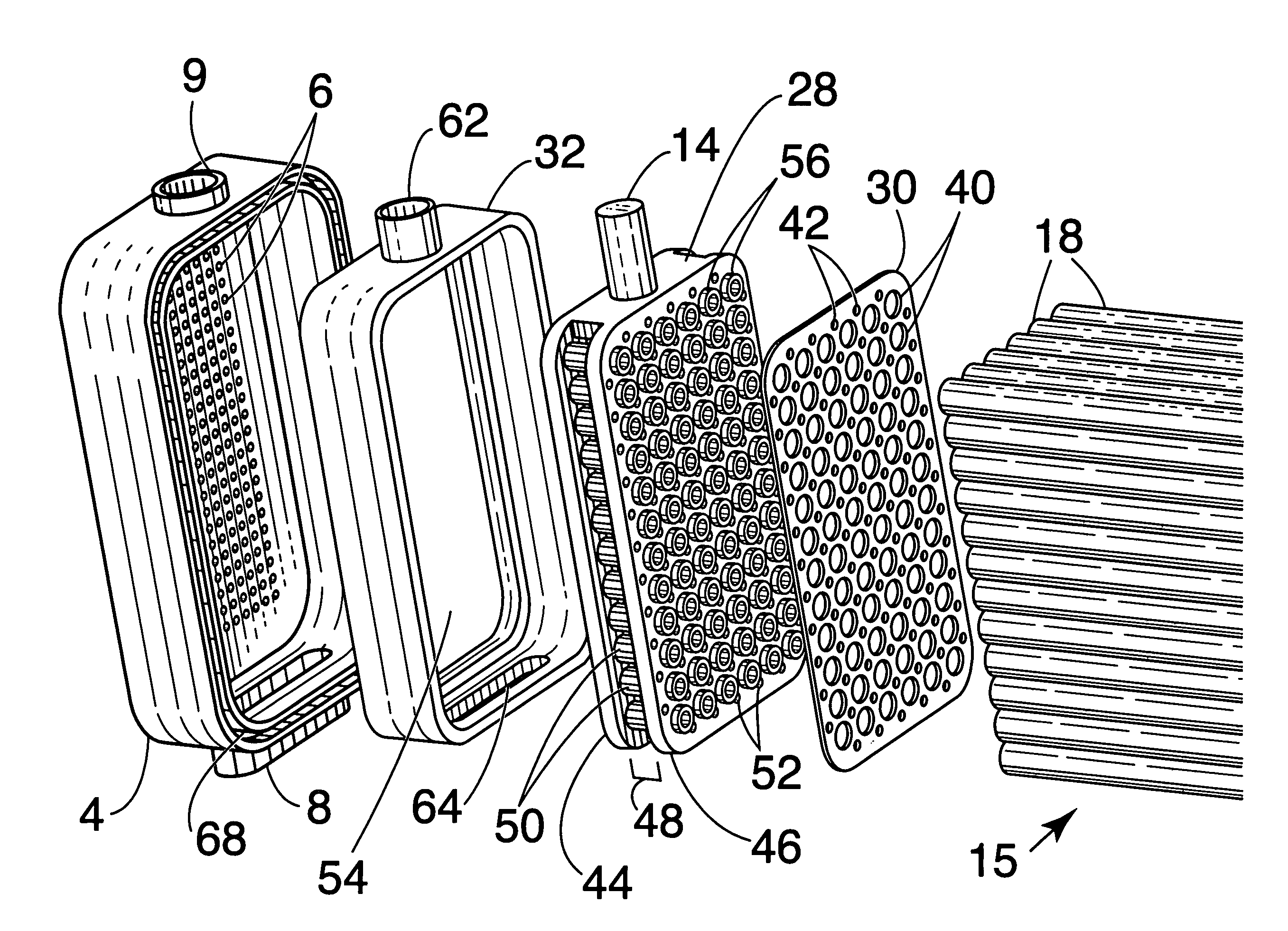 Stack configurations for tubular solid oxide fuel cells