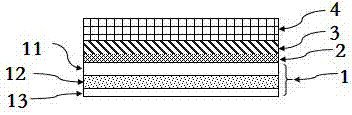 Transferable patterned conductive thin film structure and patterning method thereof