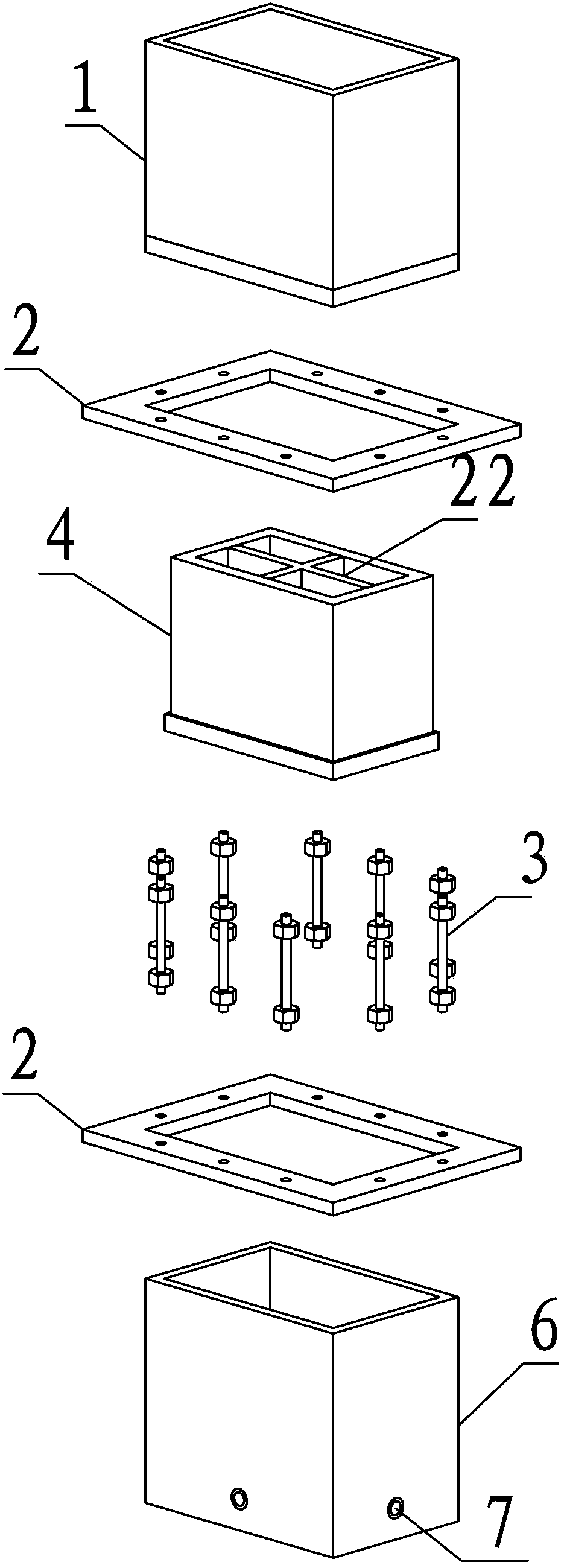 Method and equipment for sequentially constructing ultra-long hanging posts