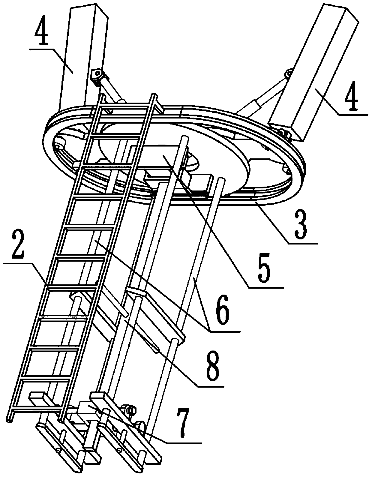 Small 5G signal receiving and transmitting ceiling