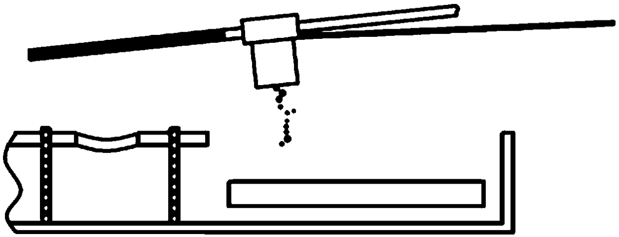 Electromagnetic chip removal mechanism and chip removal device