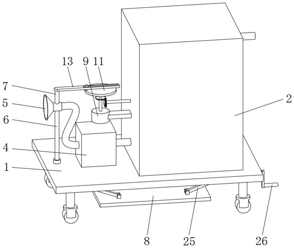 Clinical anesthetic gas purification device and method for anesthesiology department