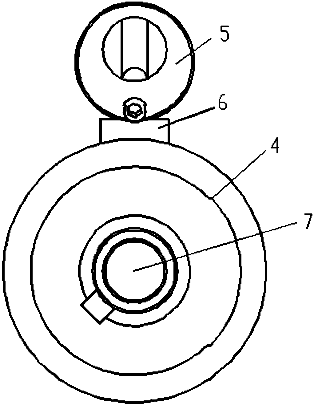 Space cam for slot machine transmission mechanism