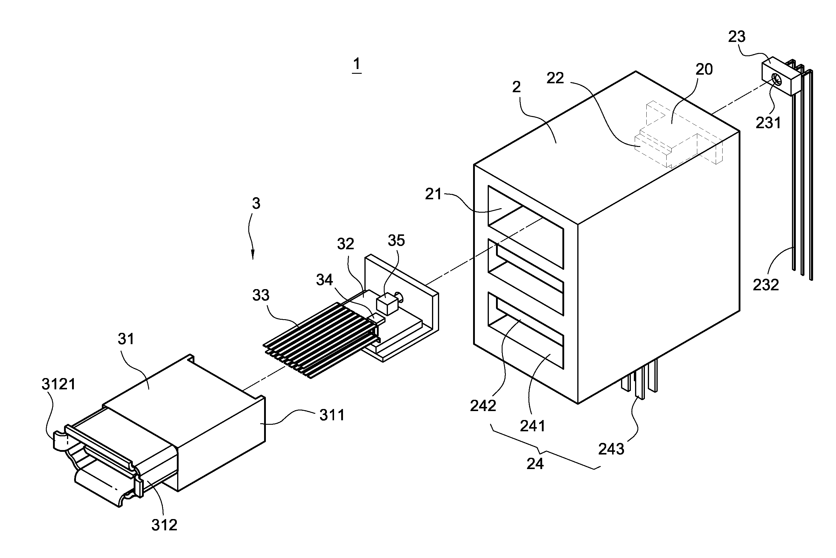 Universal modular connector