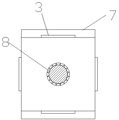 Limit sleeve U-shaped soft steel damper