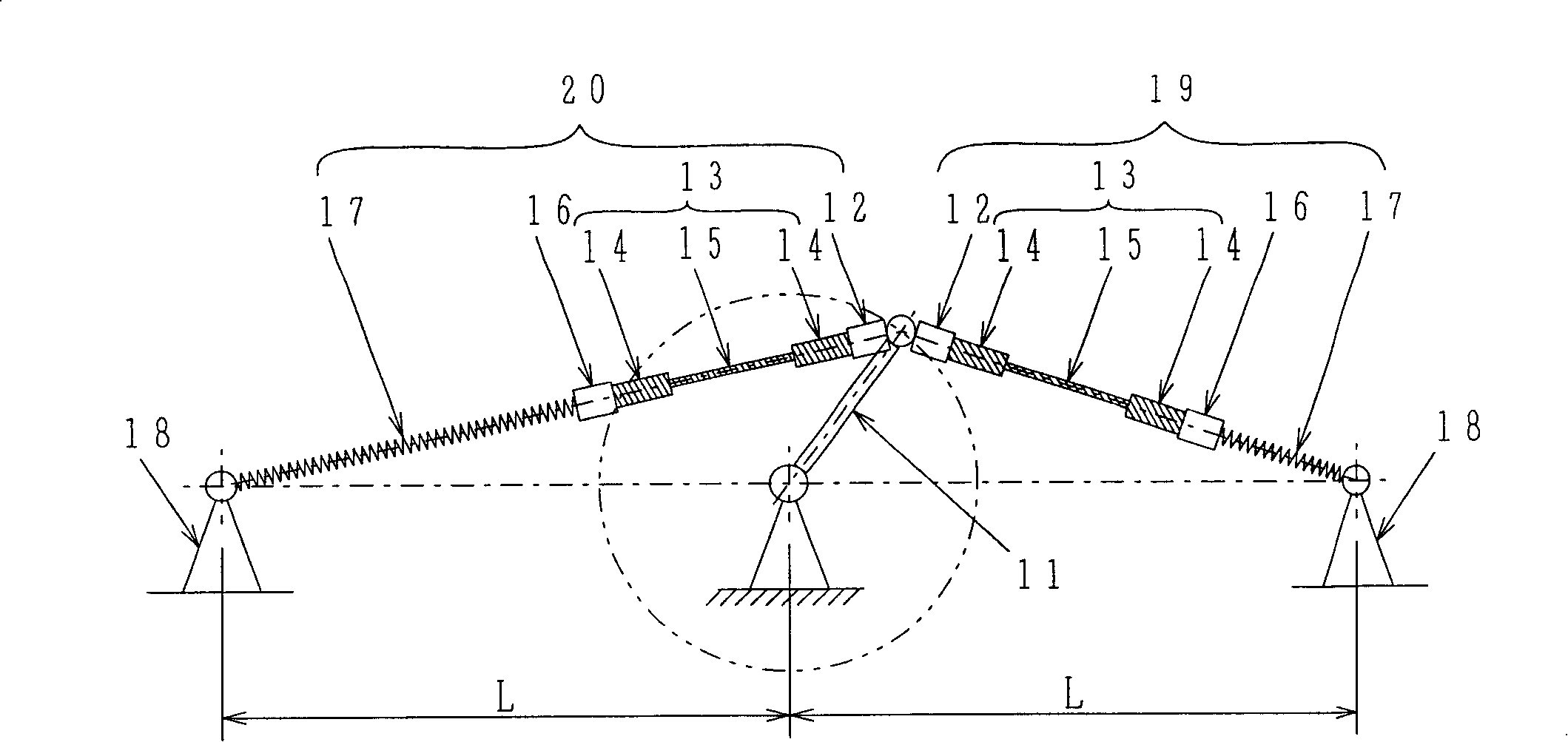 Wire rope end connector fatigue test apparatus