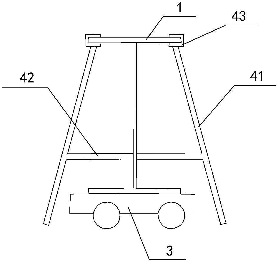 Long-span steel beam installation slipping and lifting combination device and construction method thereof