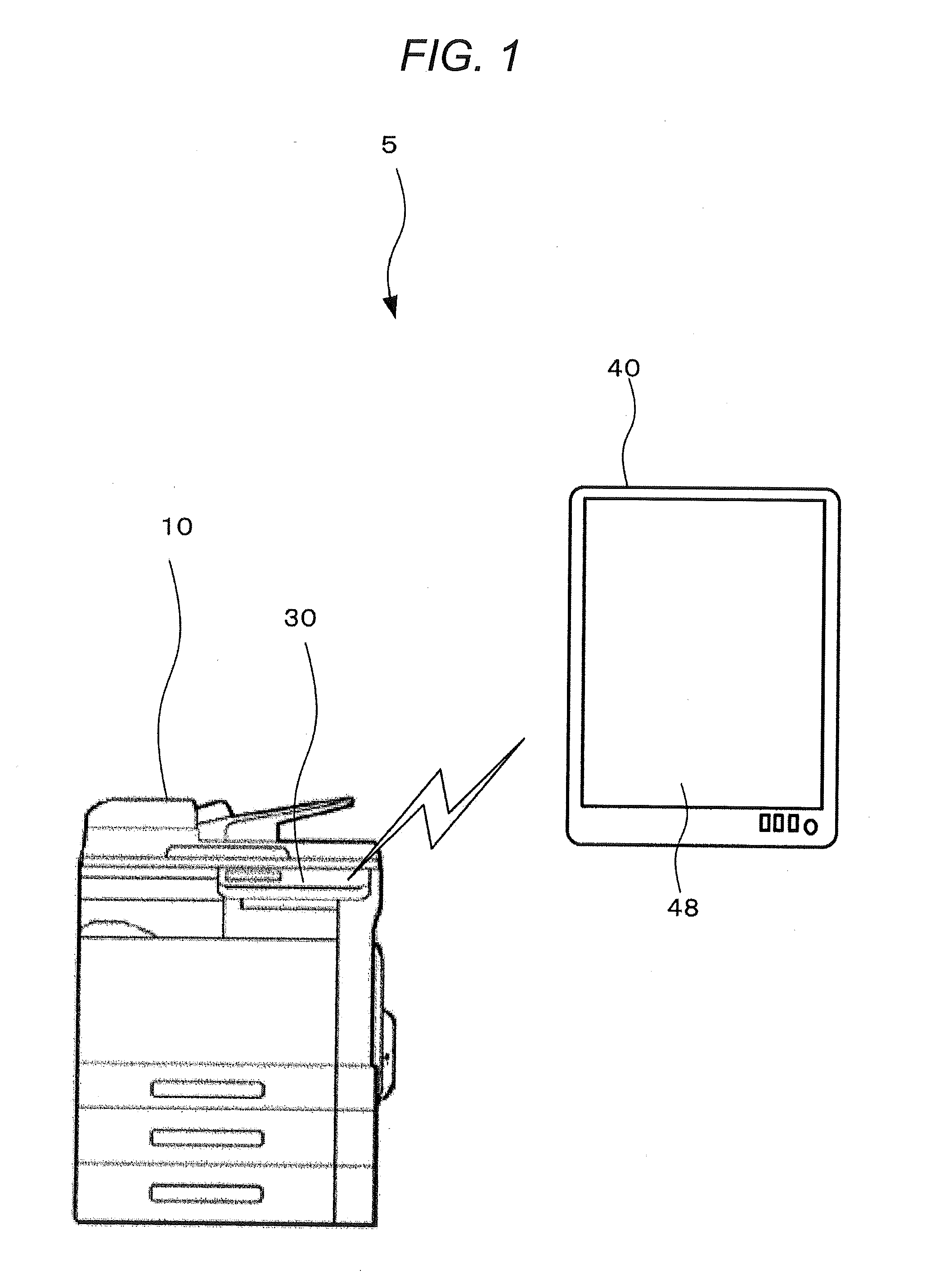 Operation display apparatus, portable terminal, programs therefor, and operation display system