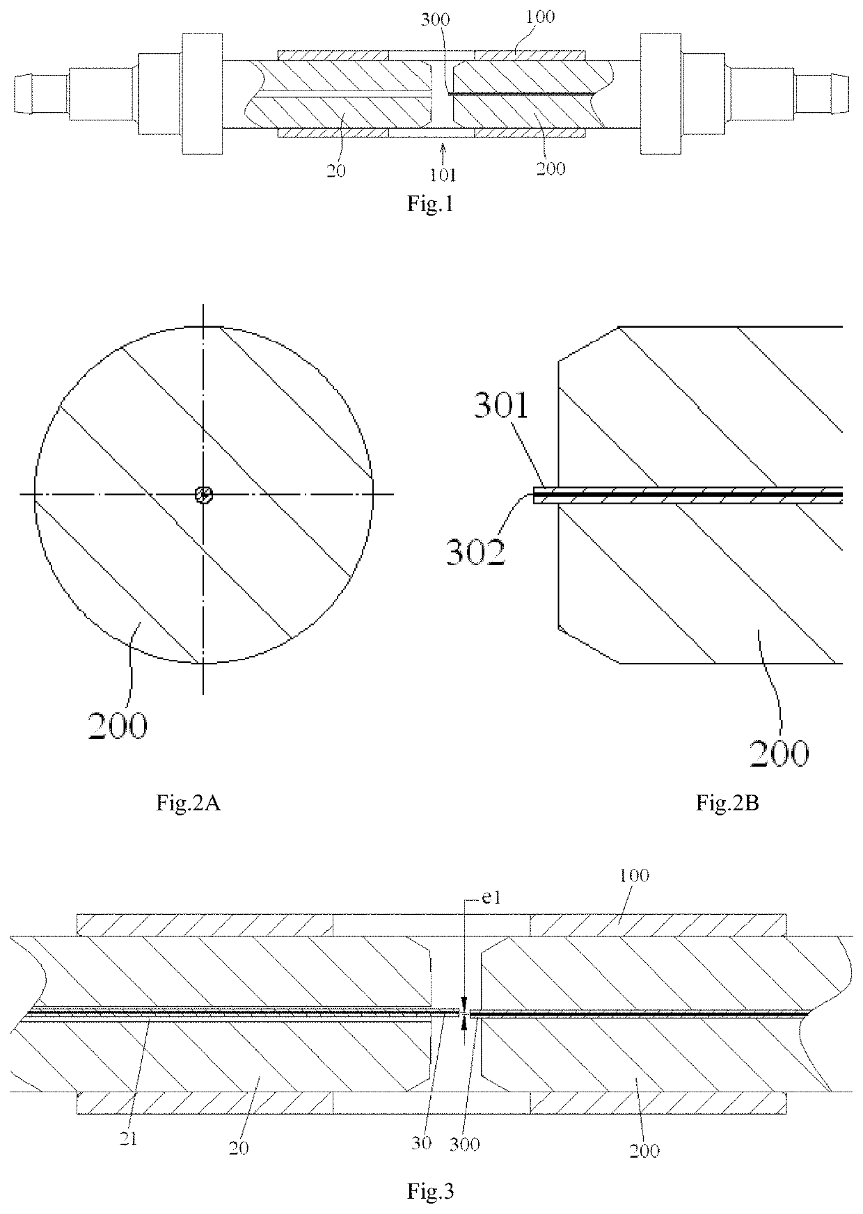 Alignment system and method for calibrating position of optical fiber bore ferrule