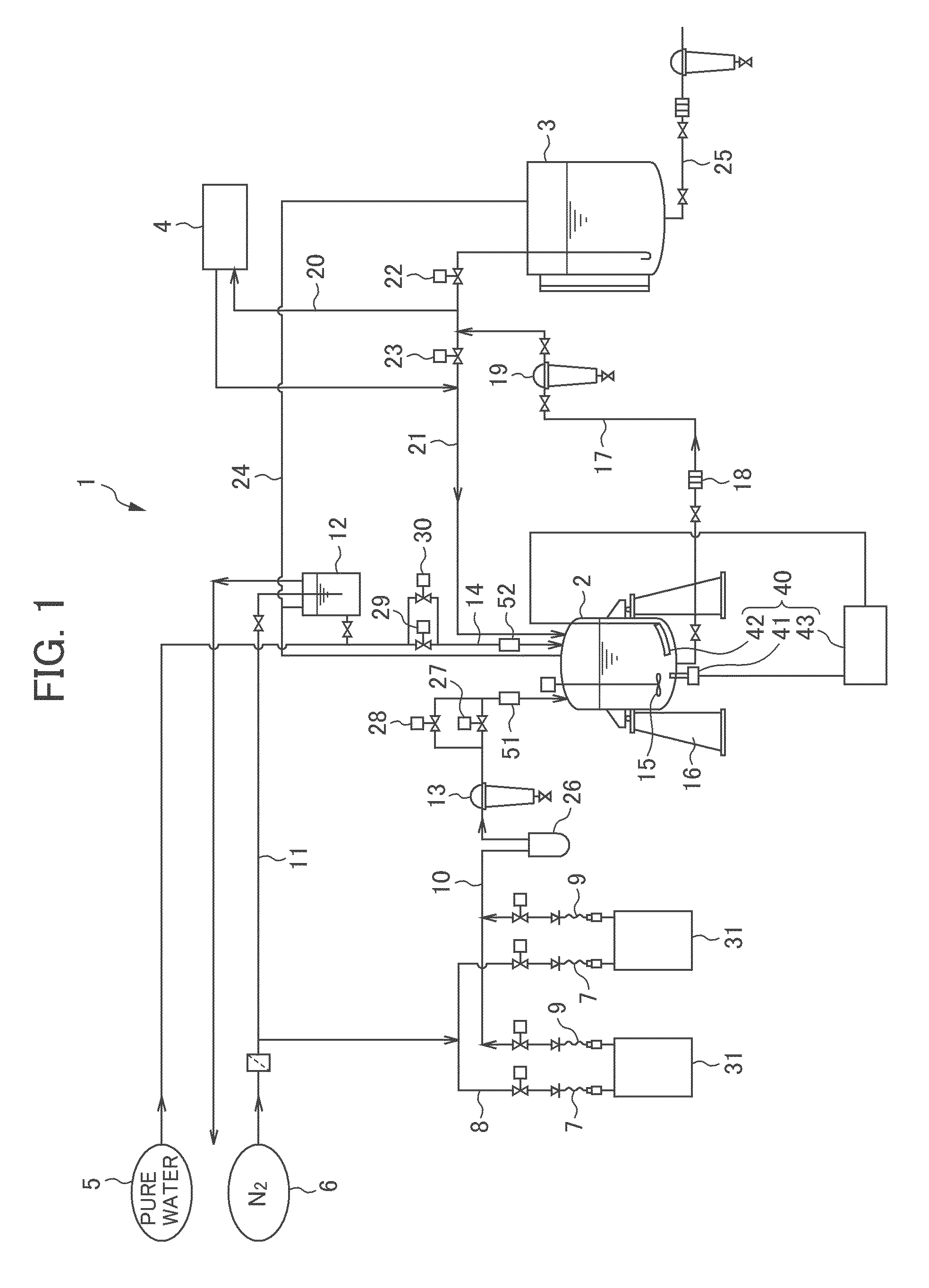 Developing solution for photolithography, method for forming resist pattern, and method and apparatus for producing developing solution for photolithography