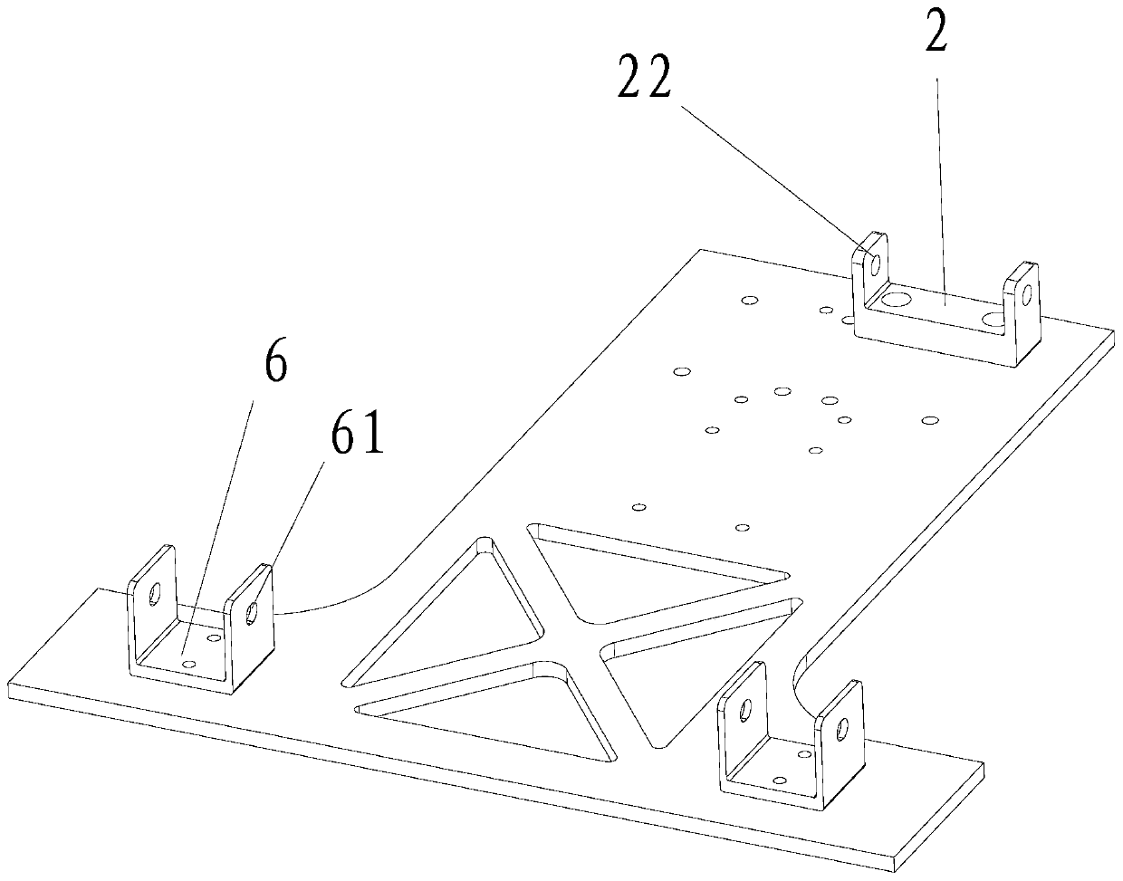 Rocker arm checking fixture and checking method