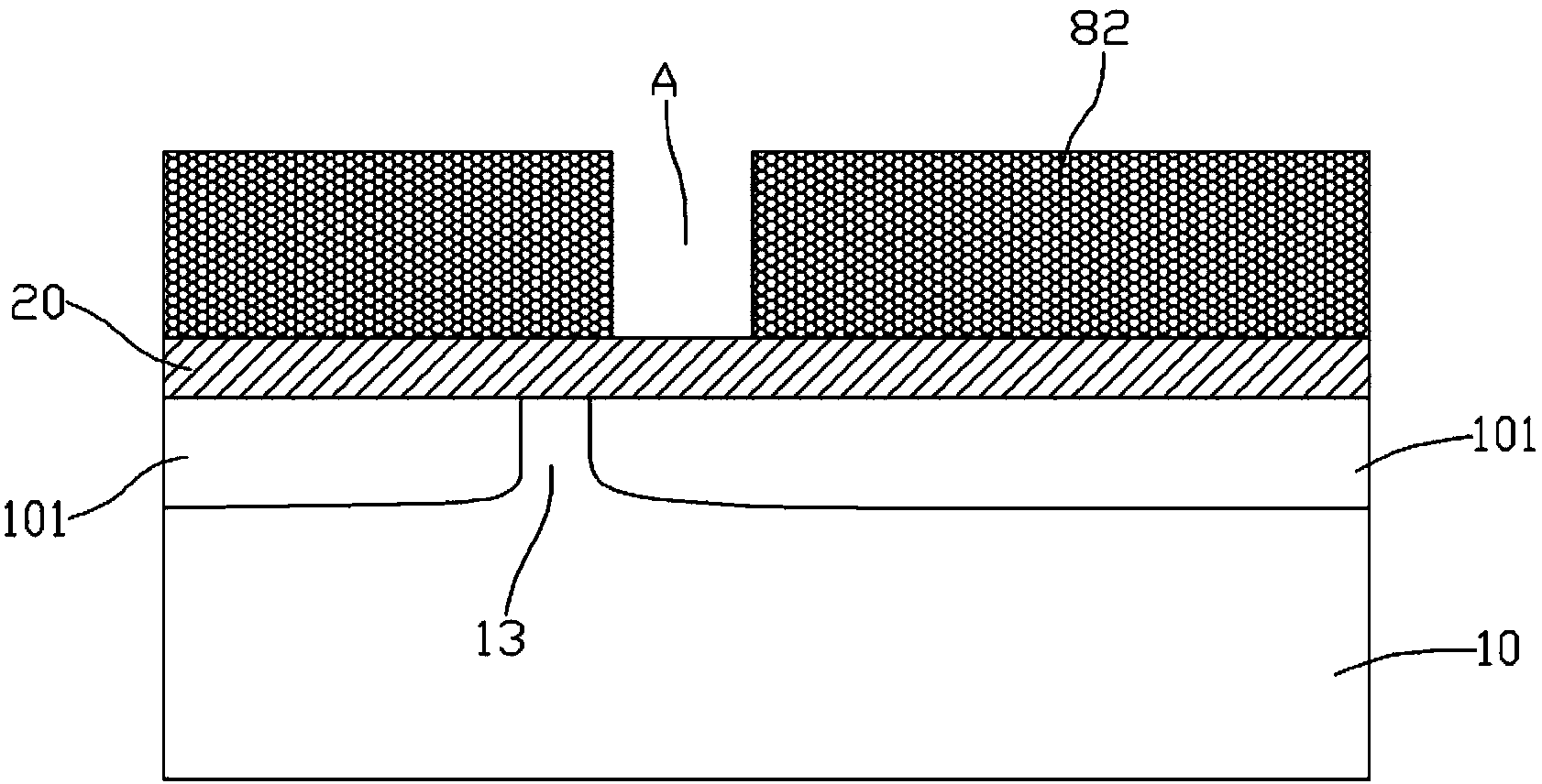 Tunneling field effect floating gate transistor and manufacturing method thereof