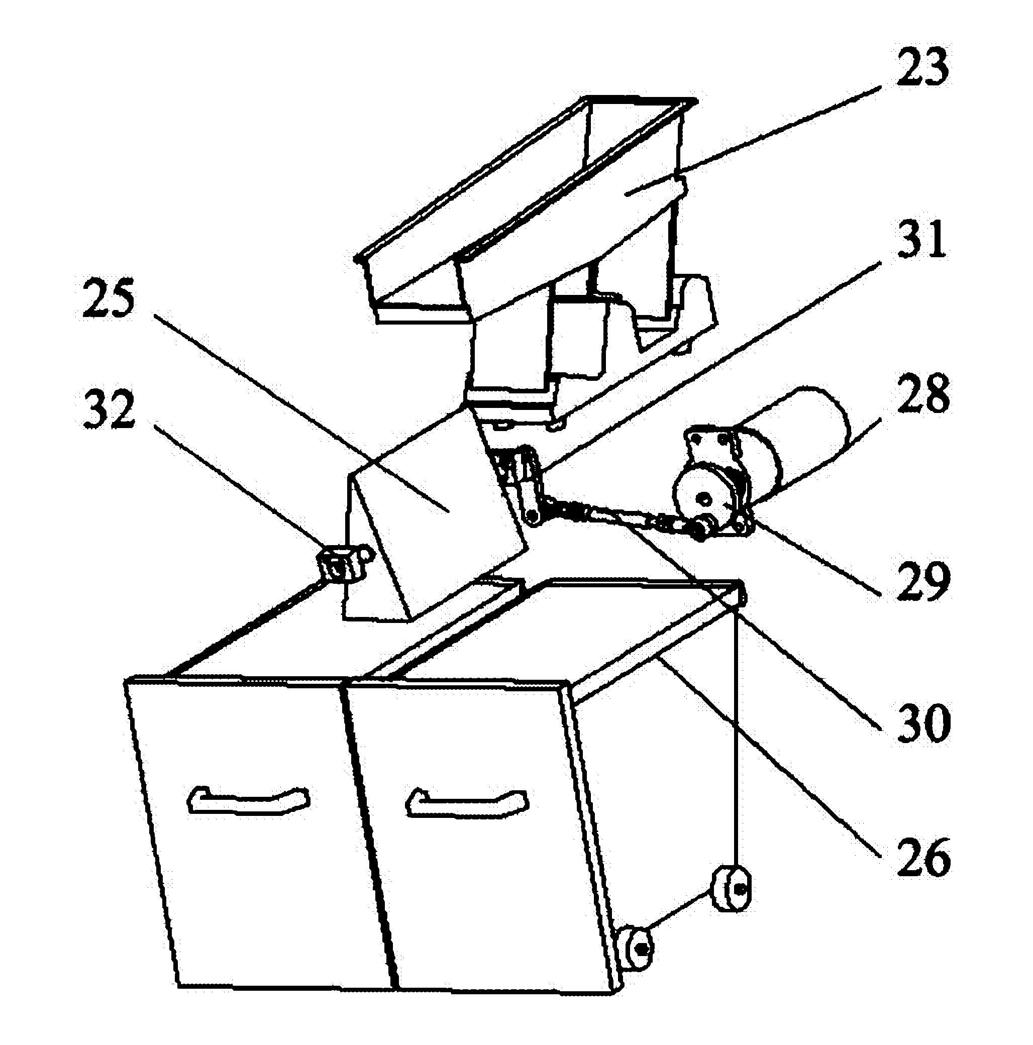 Flow guiding riffle