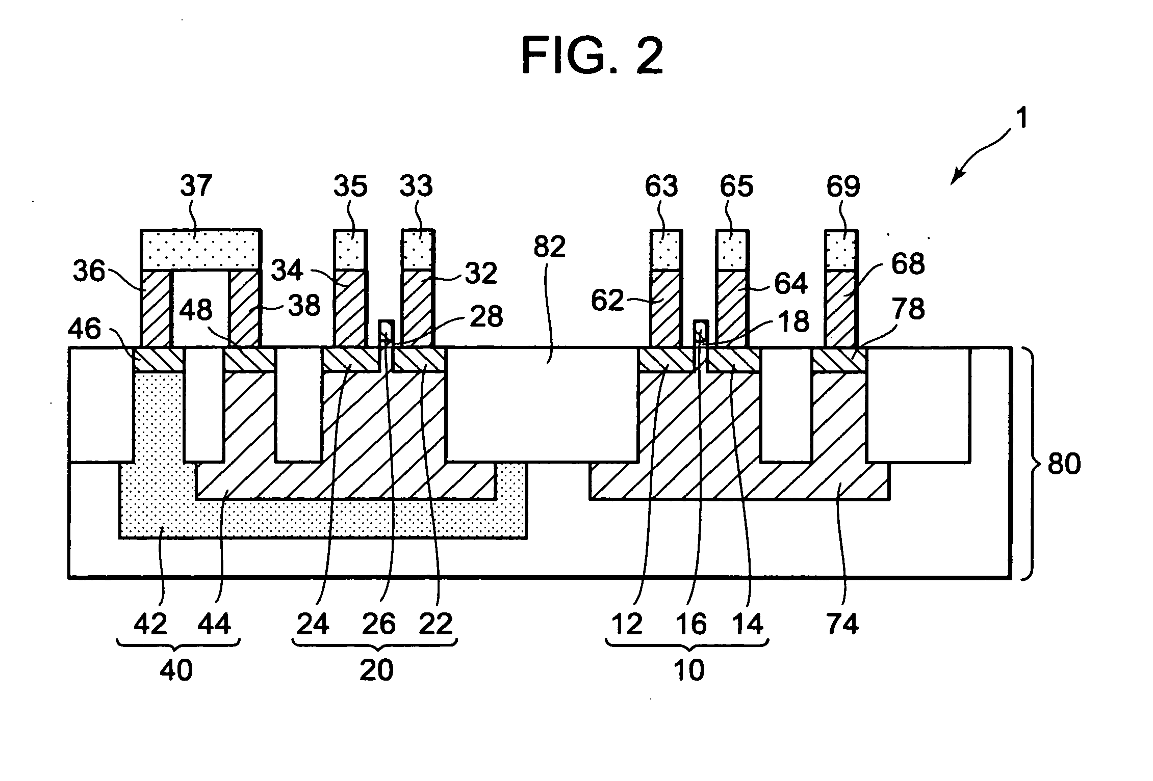 Semiconductor memory device, method of writing data therein, and method of reading data therefrom