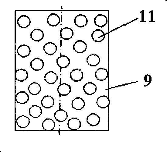 Large area light alloy micro-arc oxidization surface processing method and apparatus