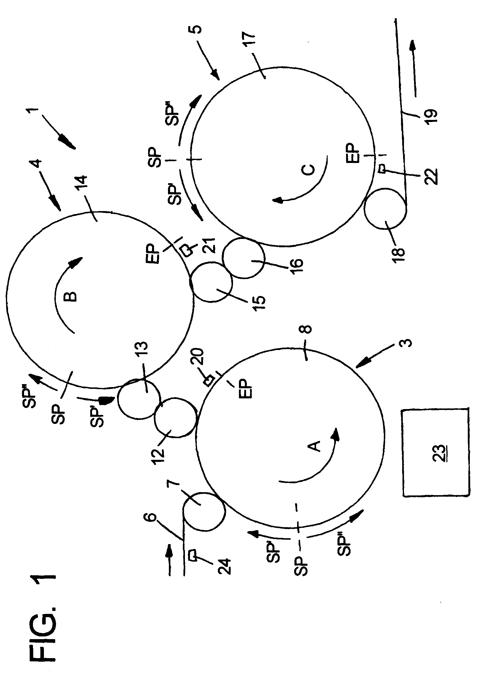 Beverage bottling plant having an apparatus for the treatment of bottles or similar containers, and a method and apparatus for the treatment of bottles or similar containers