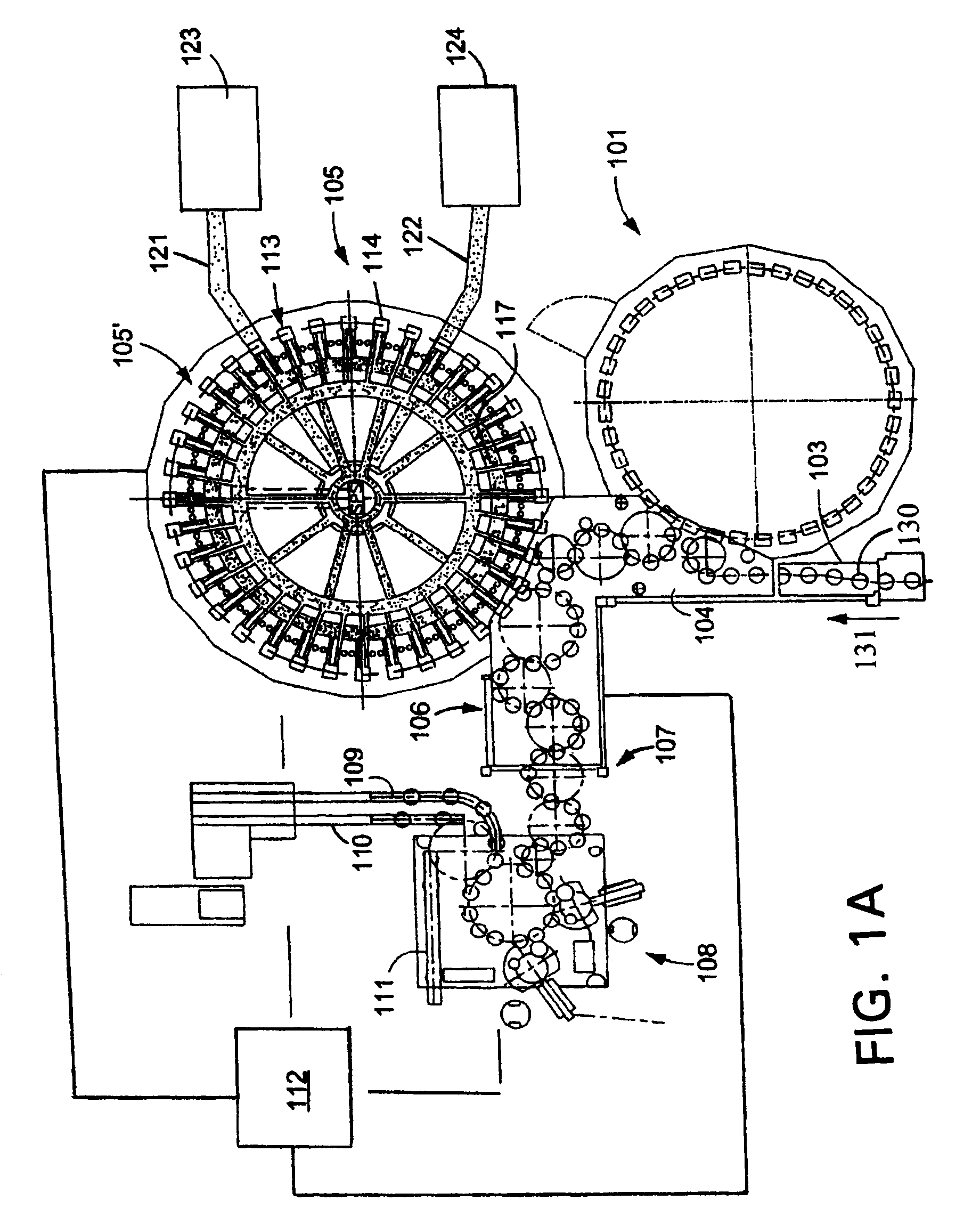 Beverage bottling plant having an apparatus for the treatment of bottles or similar containers, and a method and apparatus for the treatment of bottles or similar containers