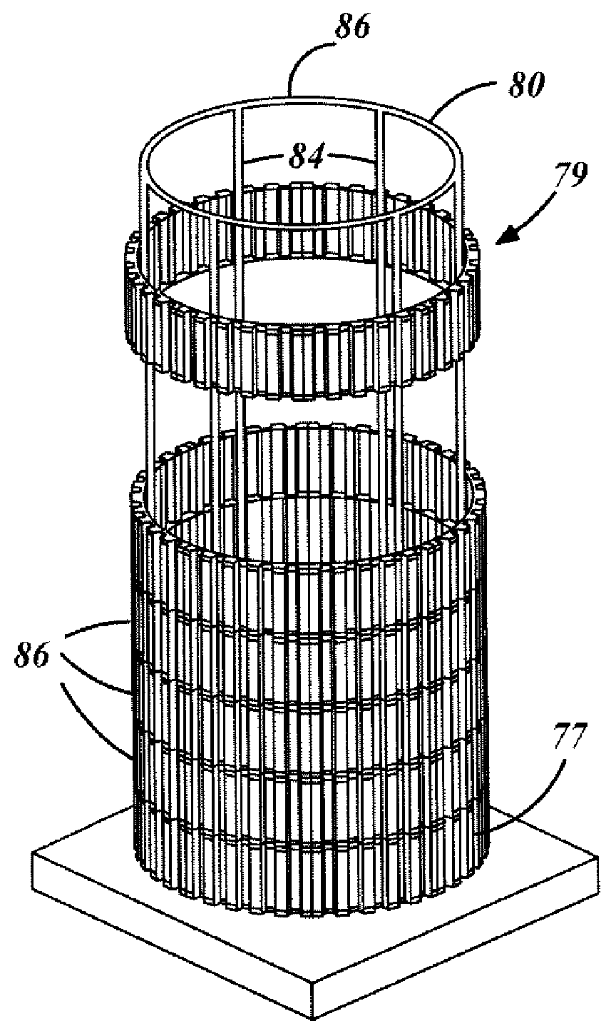 Multi-ring system for fuselage barrel formation