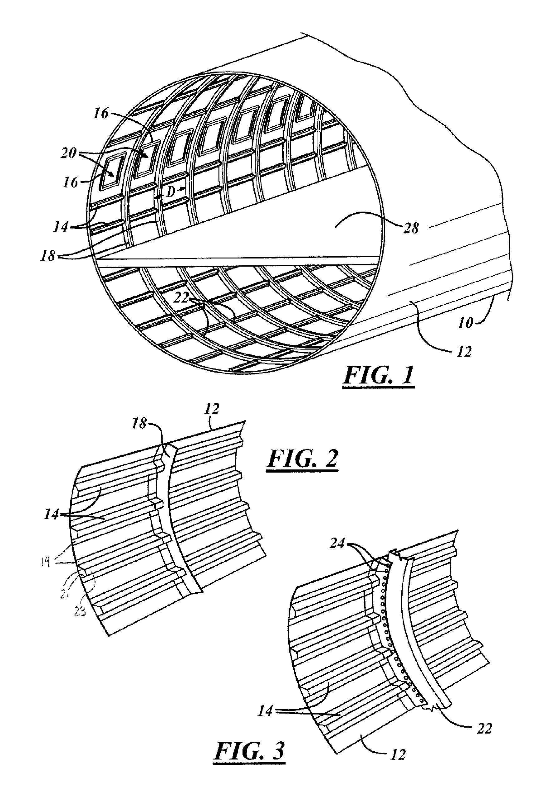 Multi-ring system for fuselage barrel formation