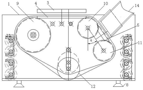 Closed carbon brush grinding tool