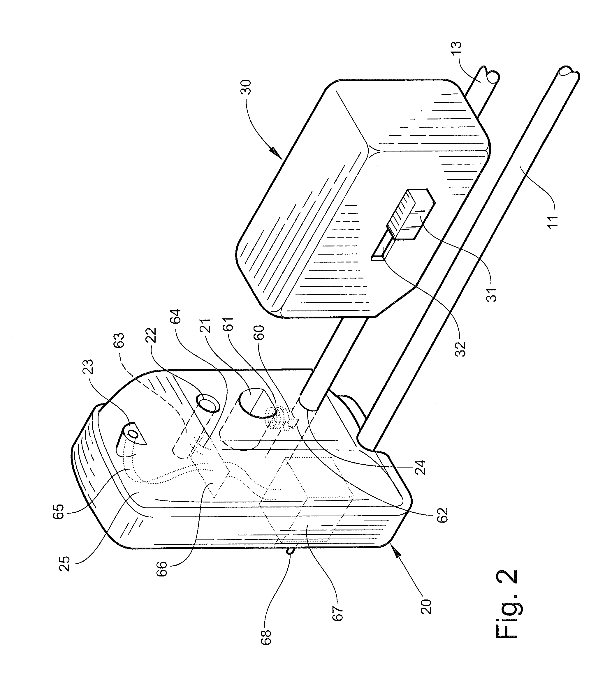 Combination non-programmable and programmable key for security device