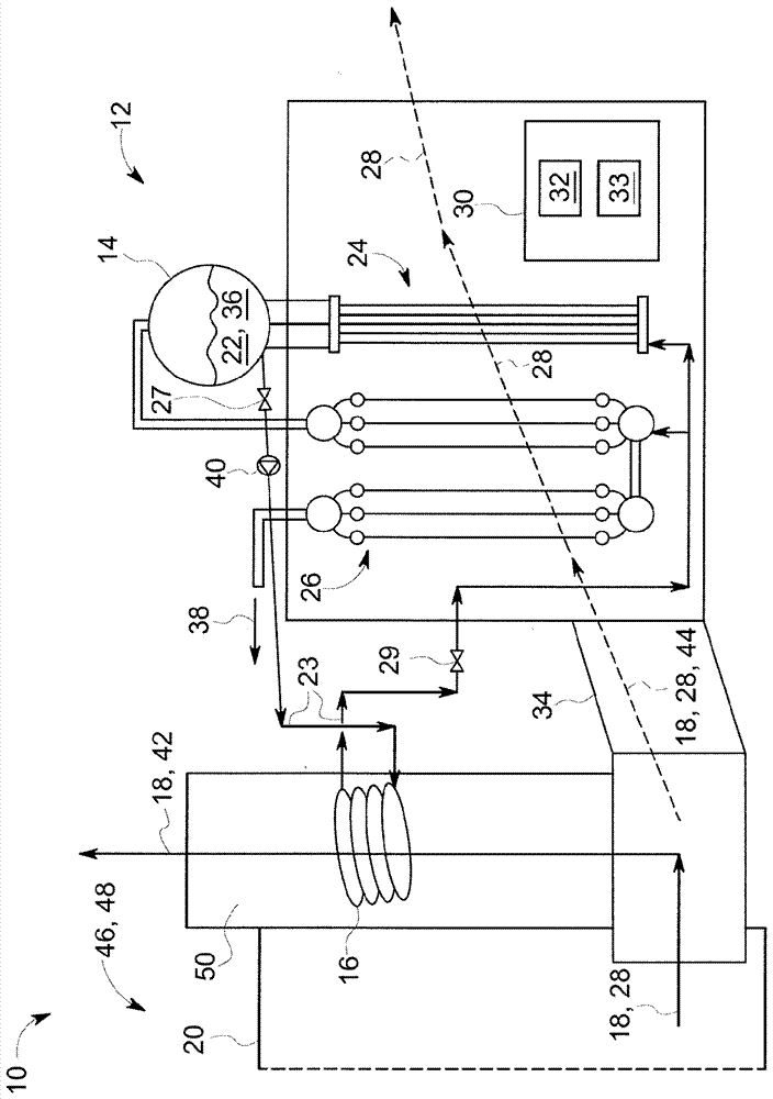 System and method for preheating a heat recovery steam generator