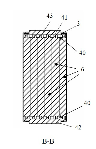 Square lithium-ion power battery