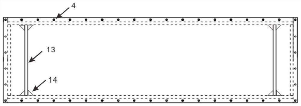 Large-scale experimental device and method for magnetic signal detection in solute transport under saturated medium