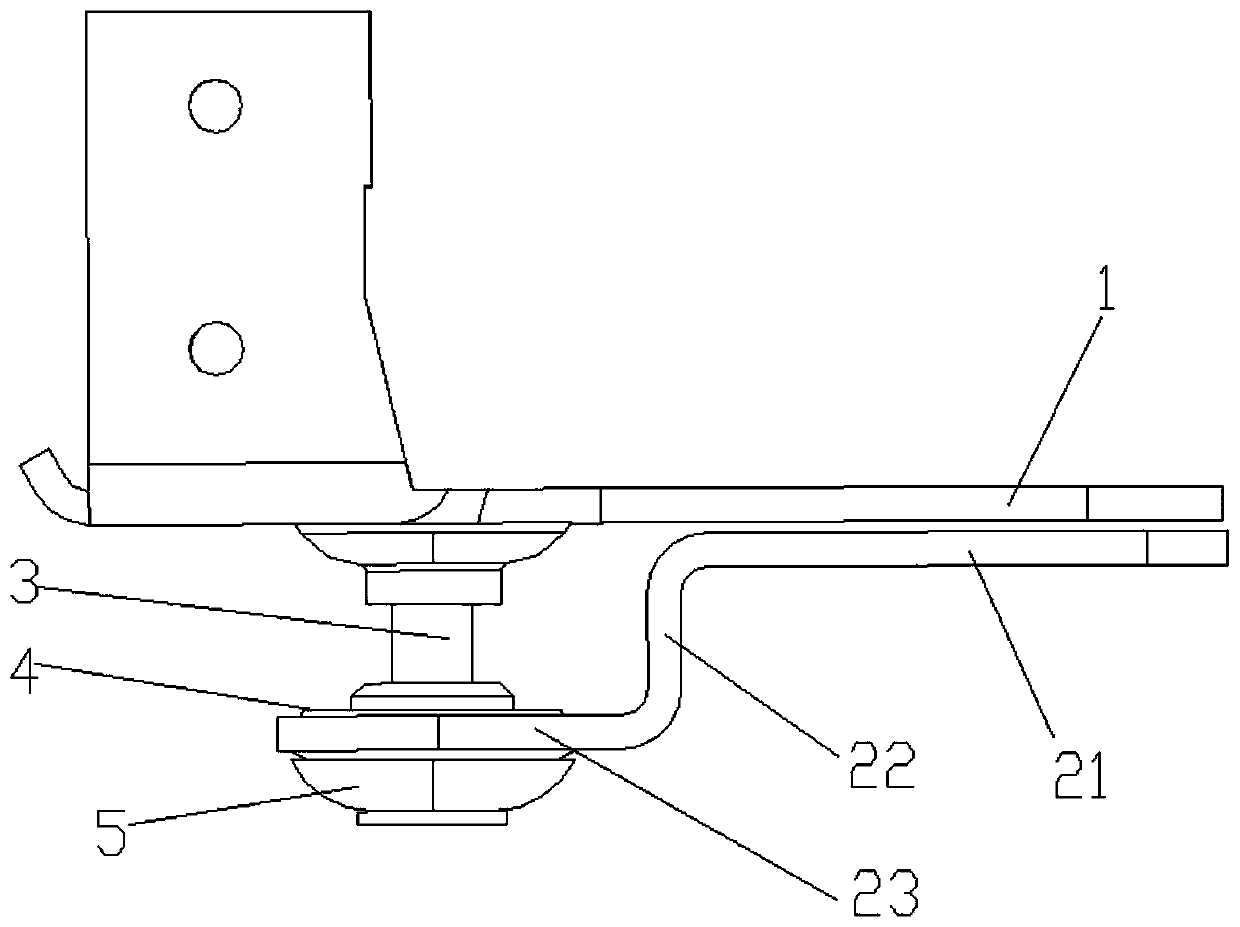 Rotor pressing wheel adjusting mechanism applied to rotor spinning