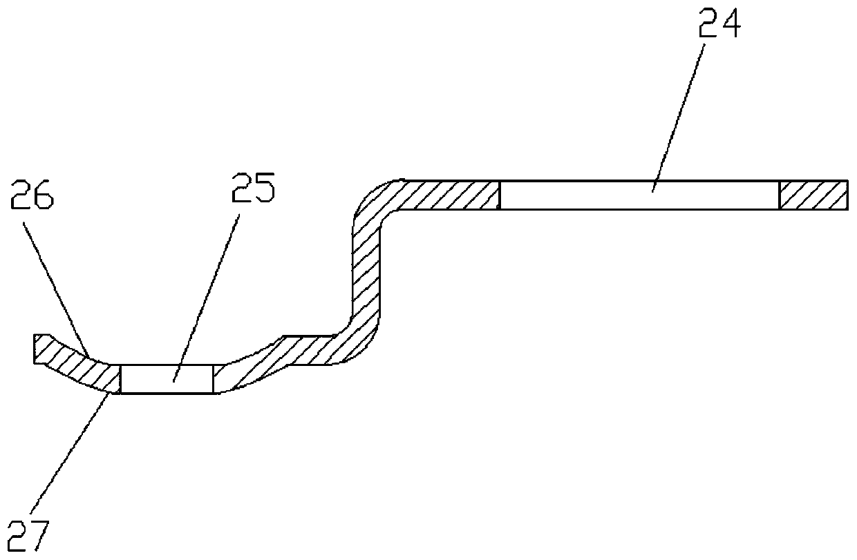 Rotor pressing wheel adjusting mechanism applied to rotor spinning