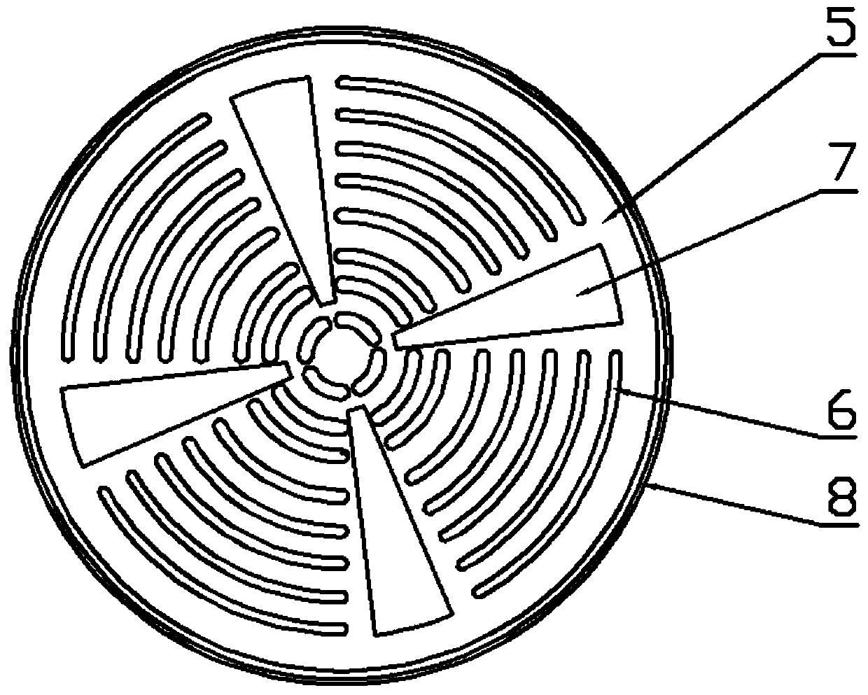 Three-dimensional scanner mark point with self-adsorbing suction cup