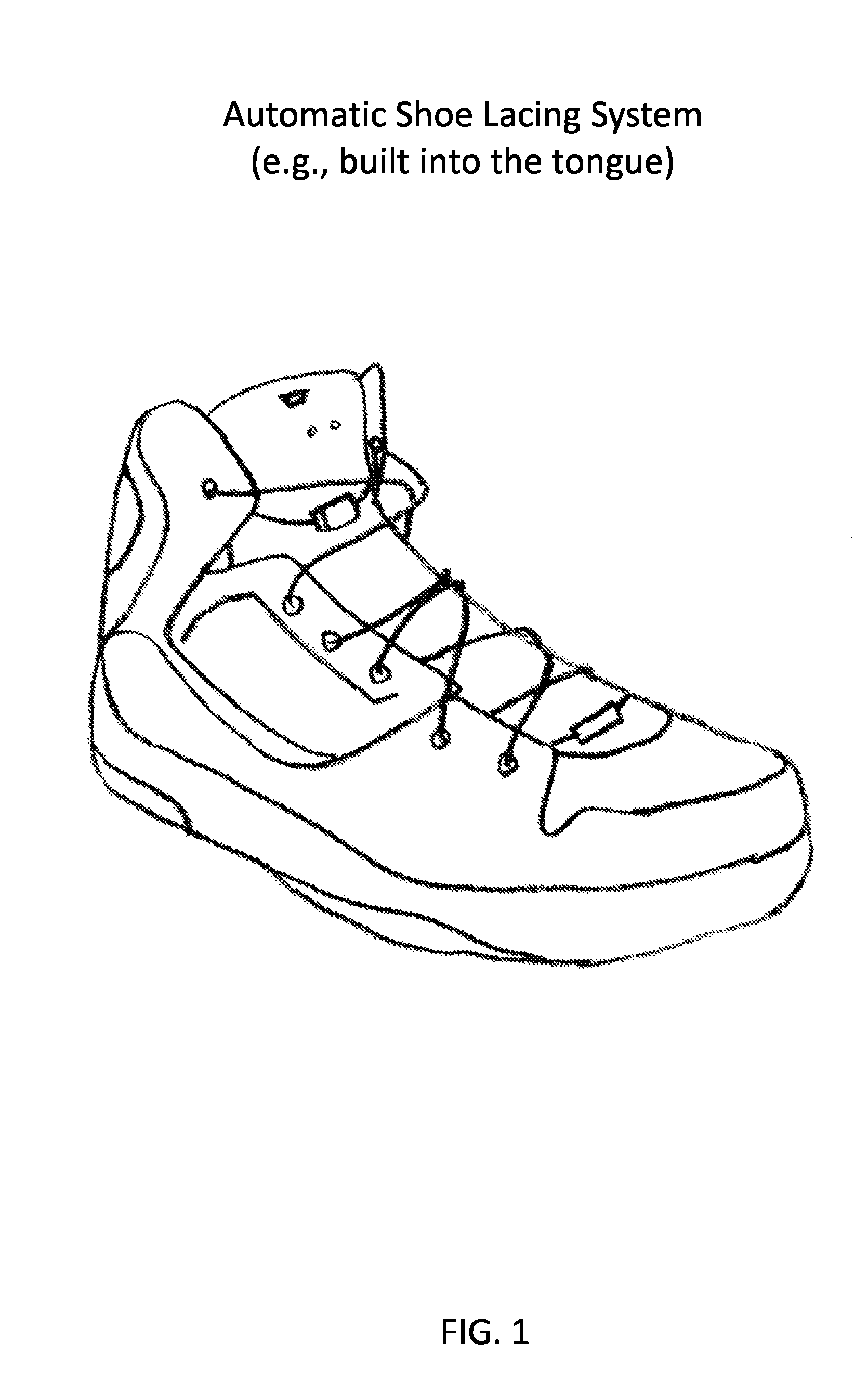 Device for automatically tightening and loosening shoe laces