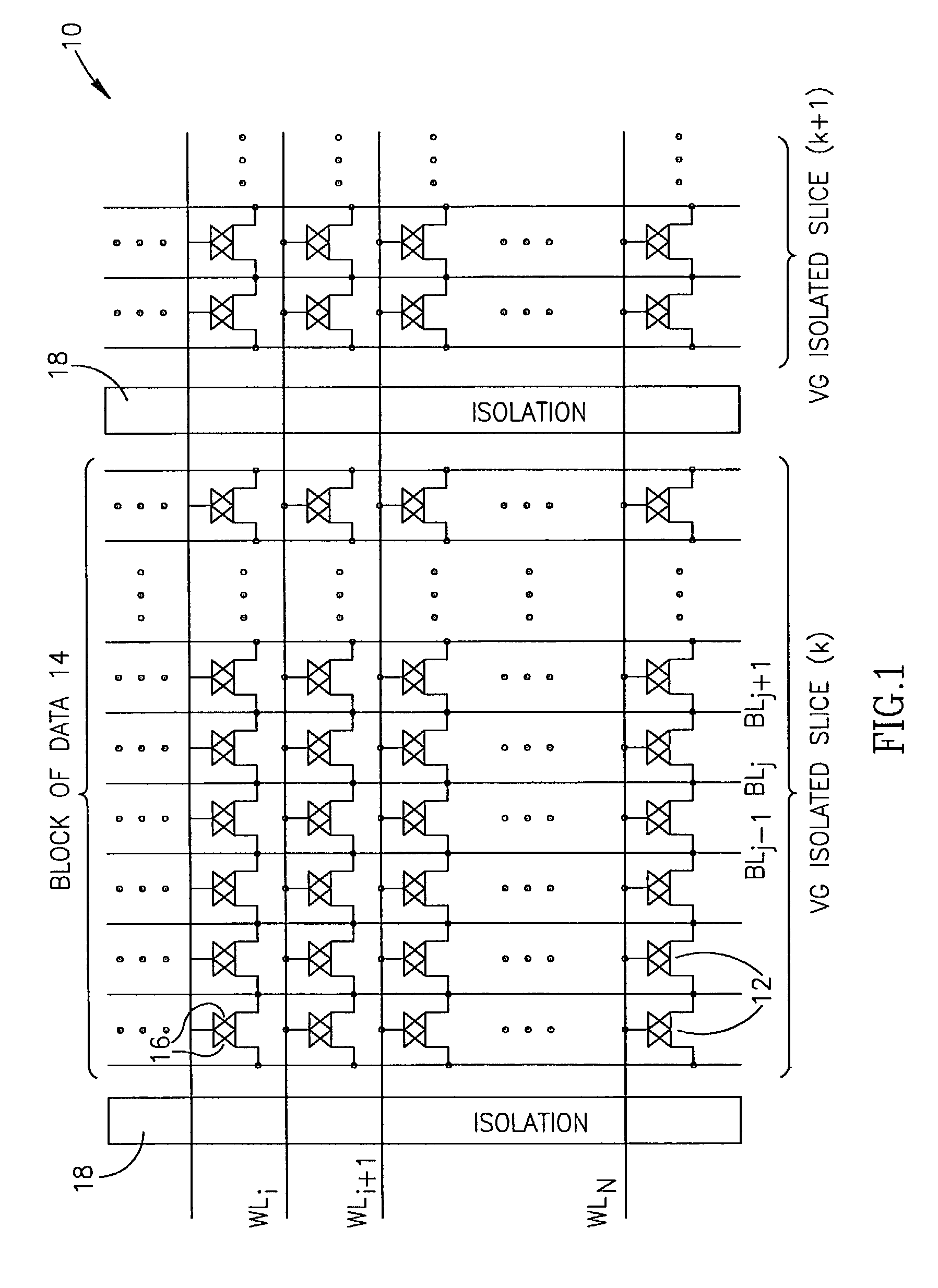 Mass storage array and methods for operation thereof