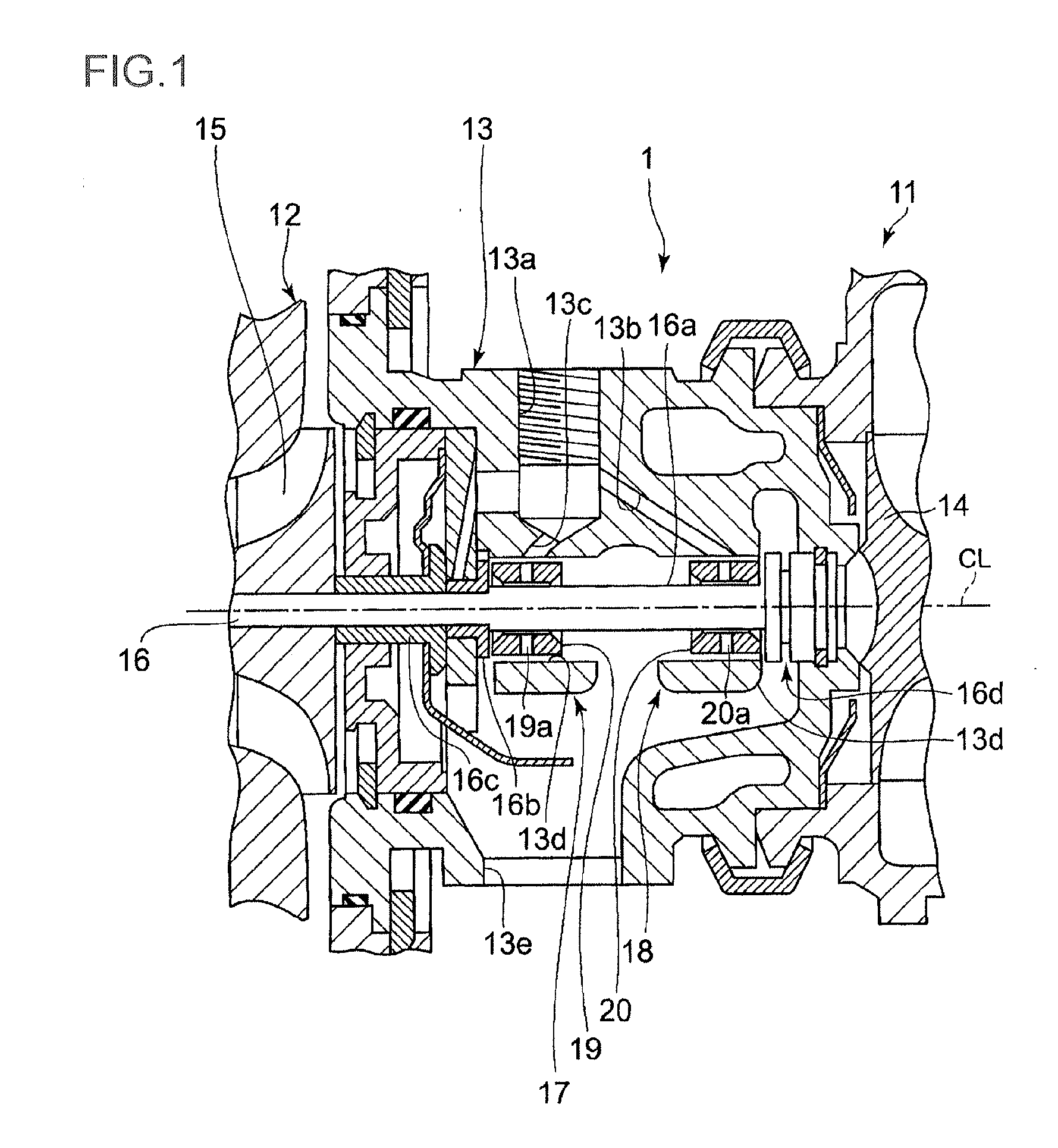 Bearing device for turbocharger