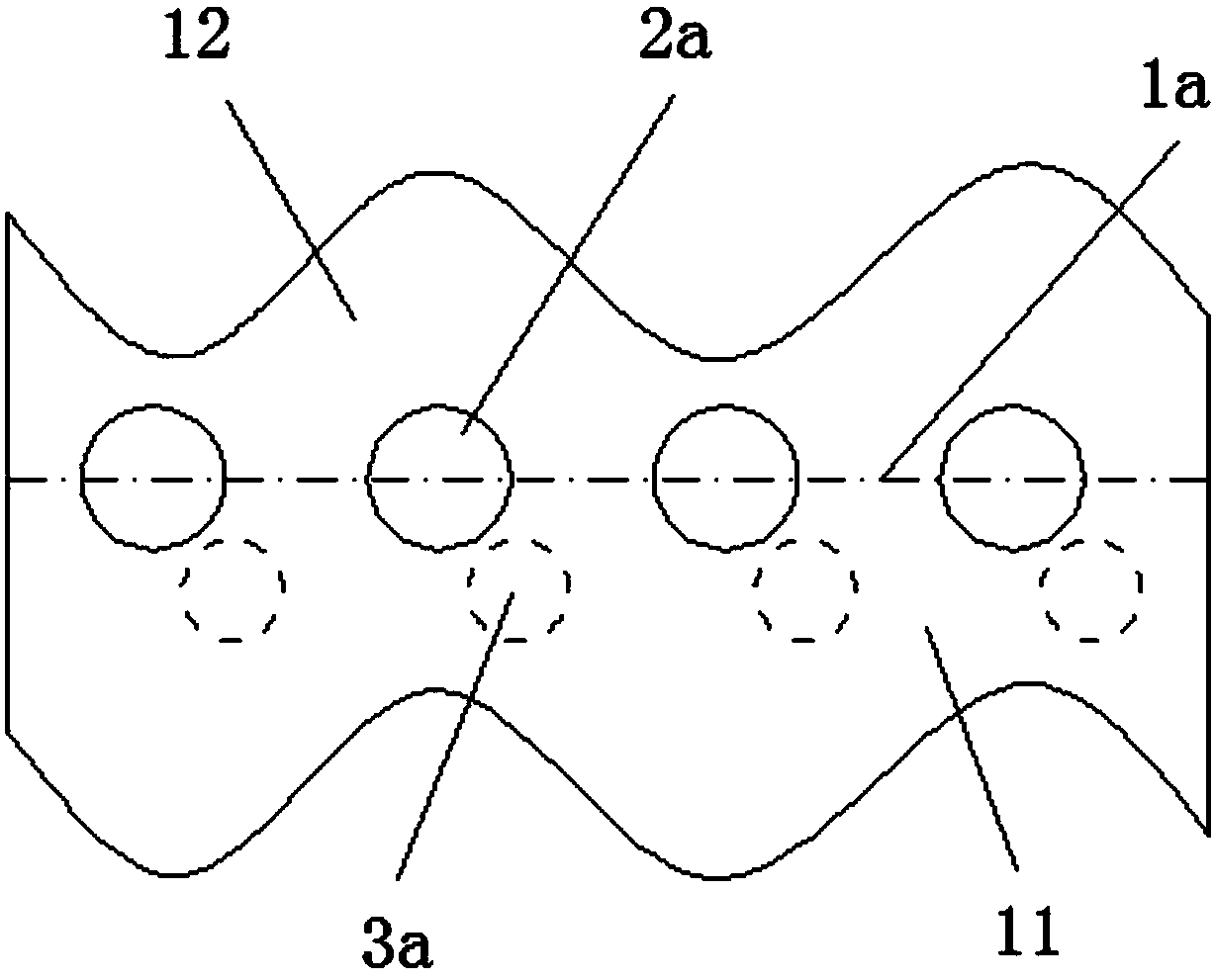 PCB board half hole forming process