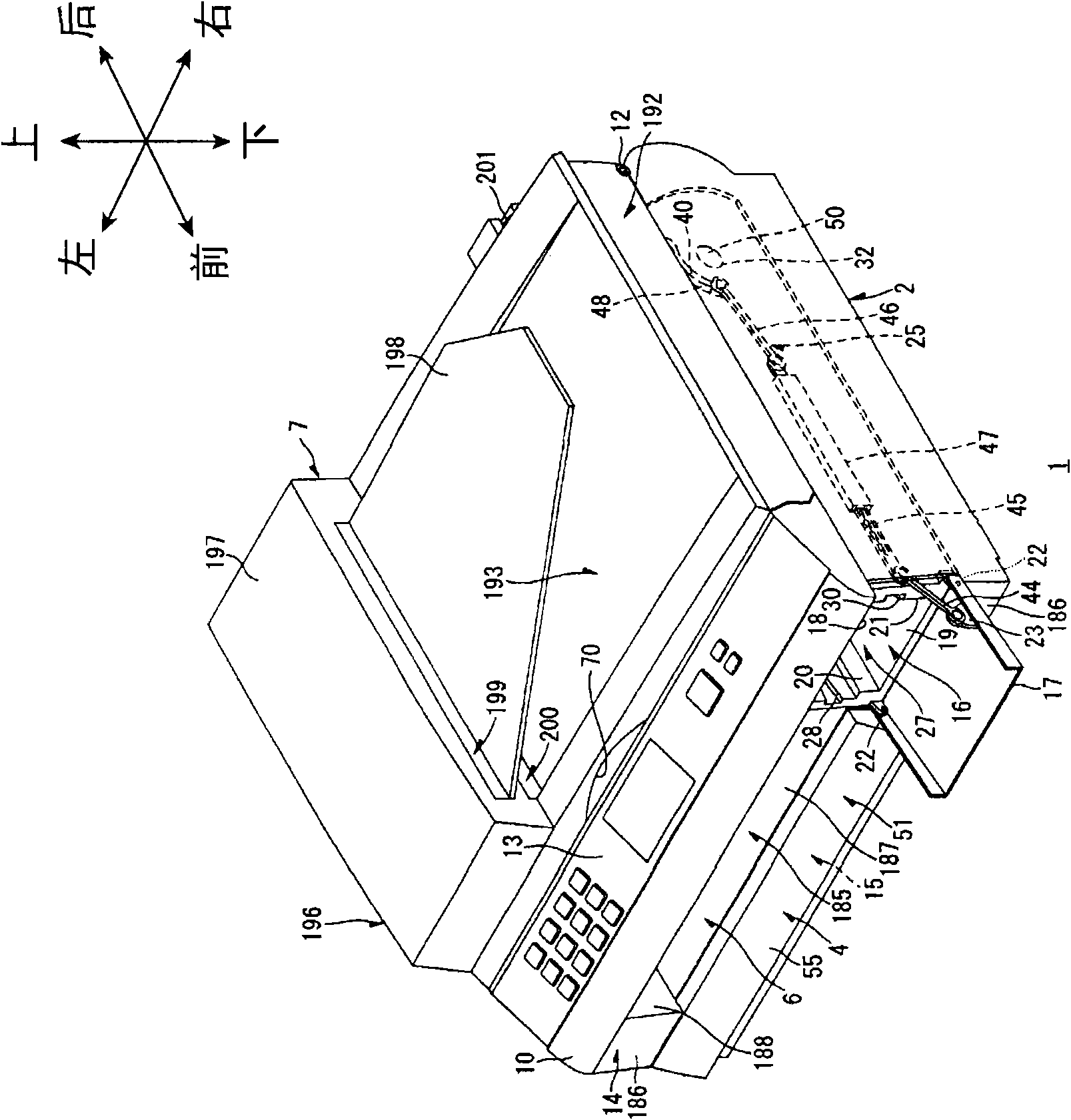 Image-forming device capable of positioning developing unit and developer cartridge precisely