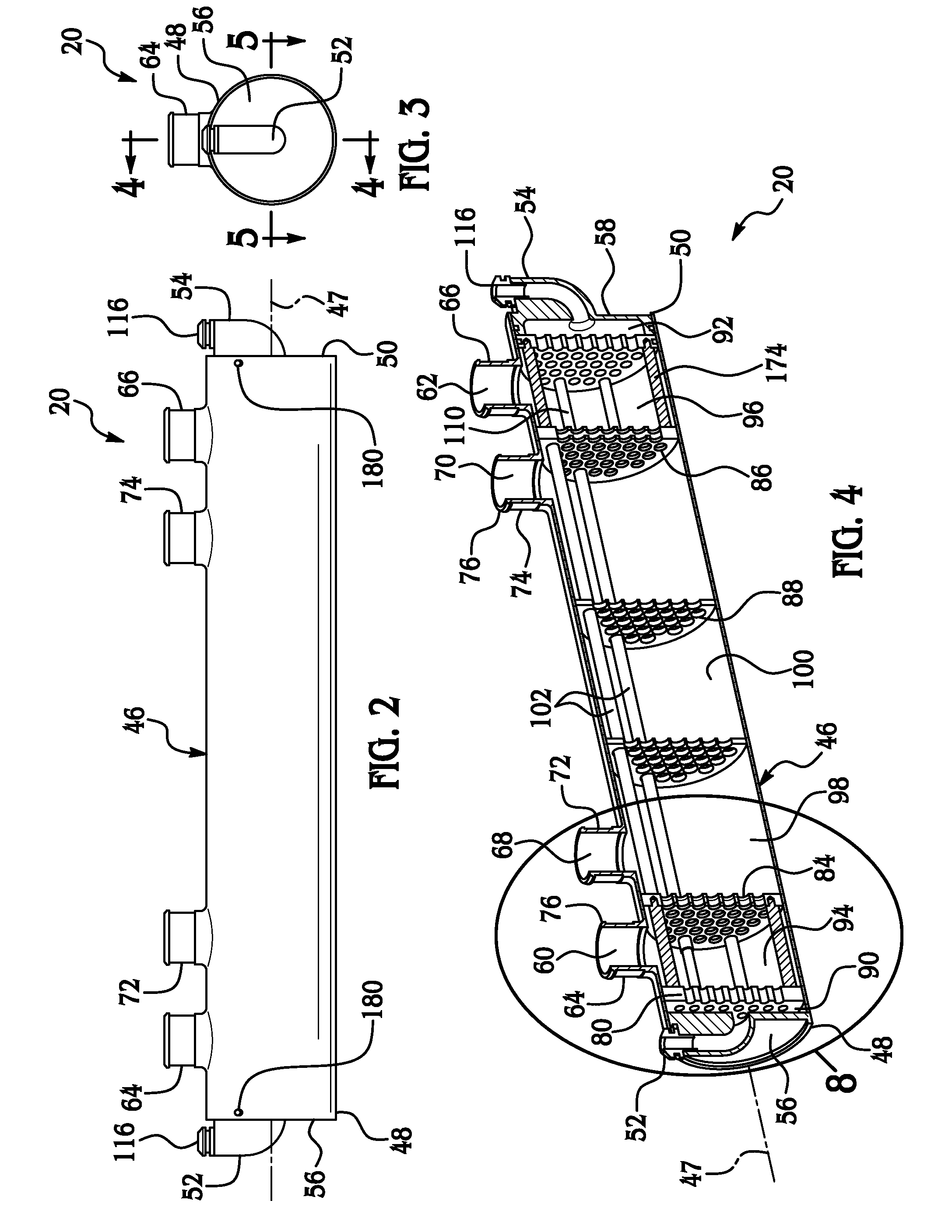 Tubular heat exchanger