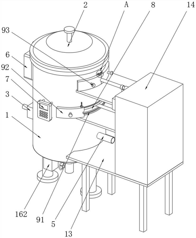 Graphene particle drying process