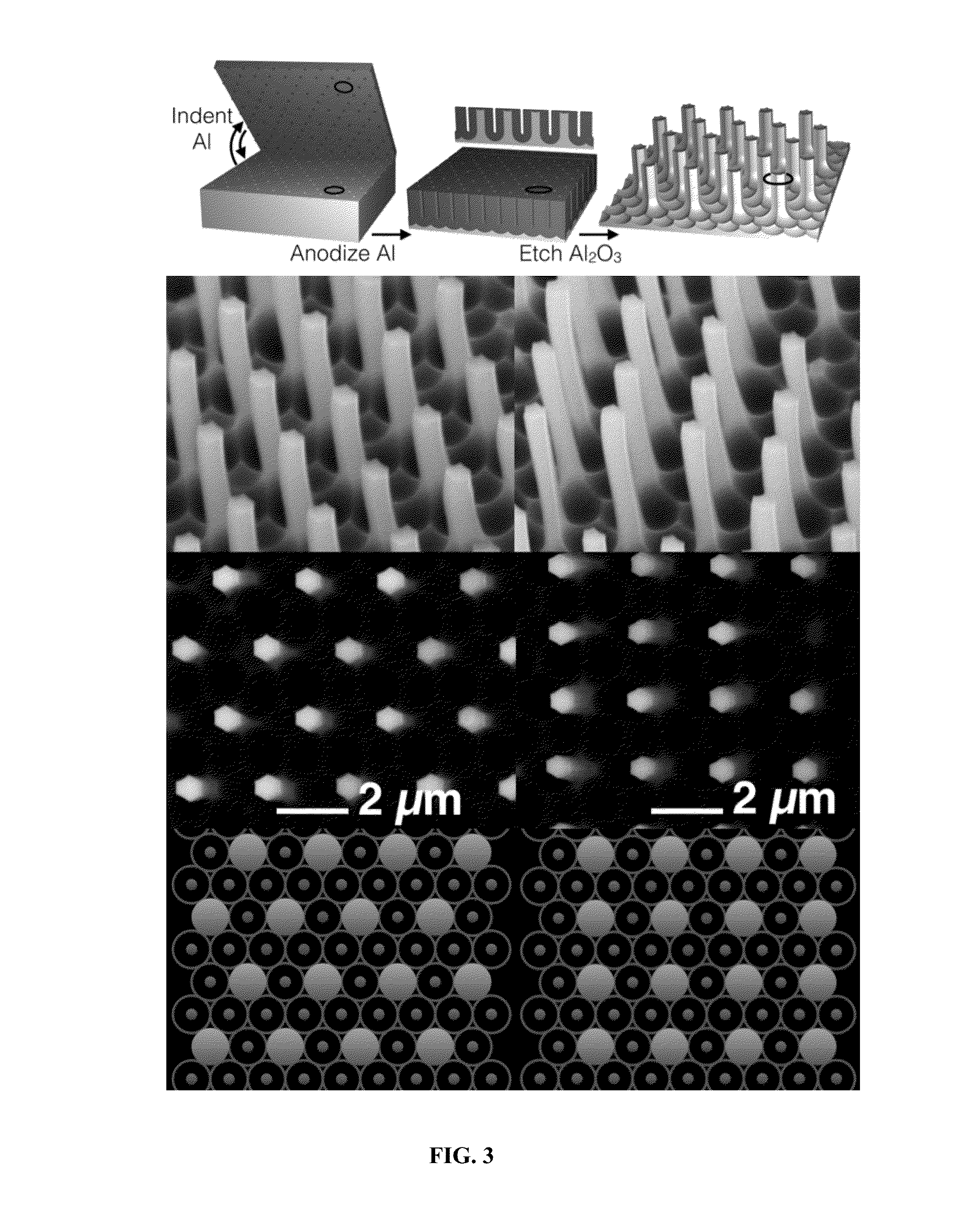 Aluminum nanowire arrays and methods of preparation and use thereof