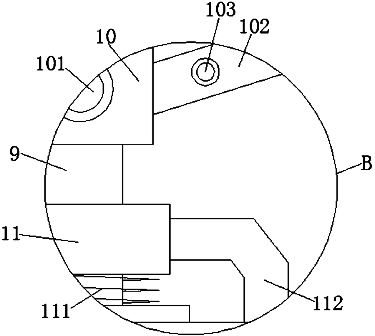 Adjustable fertilizer mixing equipment