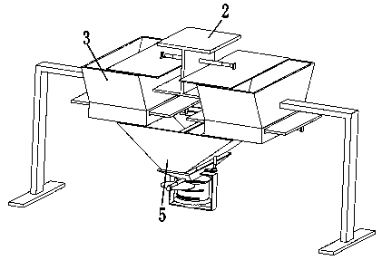 An agricultural solid fertilizer mixed fertilization robot for drones