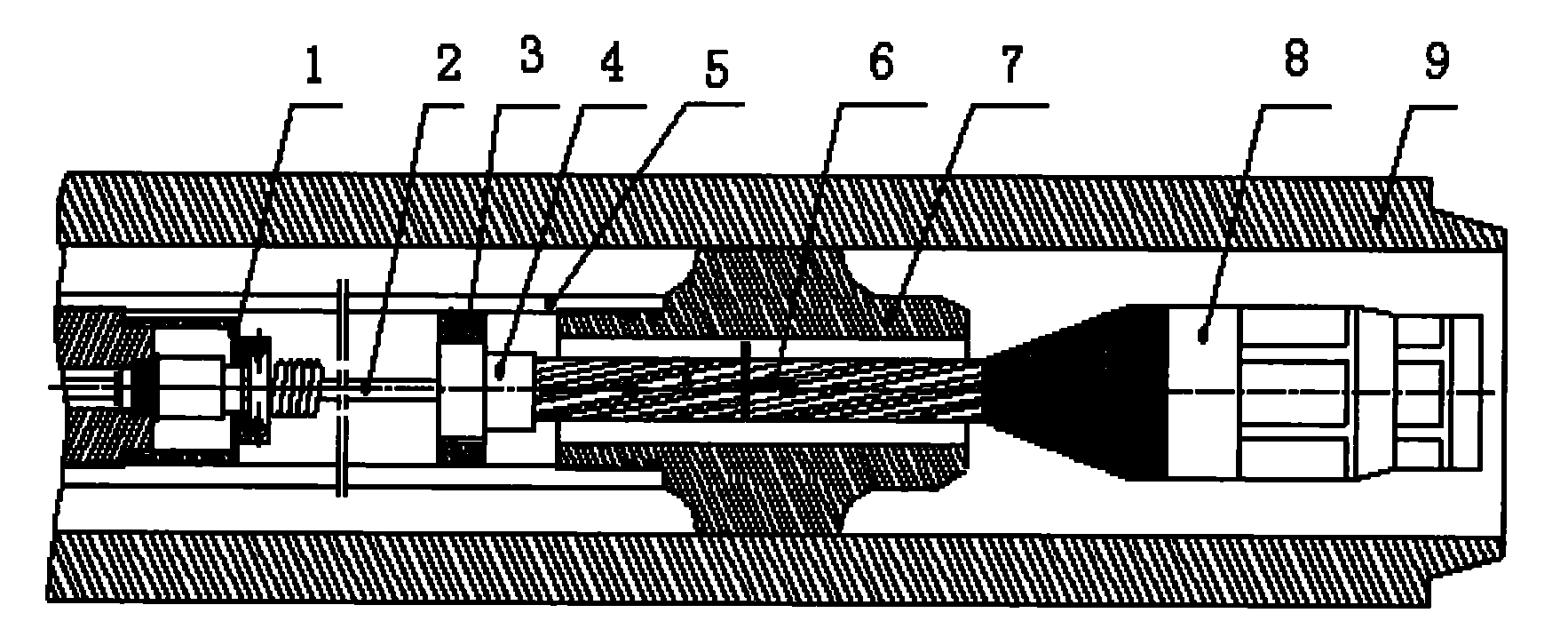 Flexible connection device of logging-while-drilling instrument
