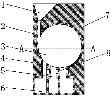 Unpowered separated multi-coin slot device