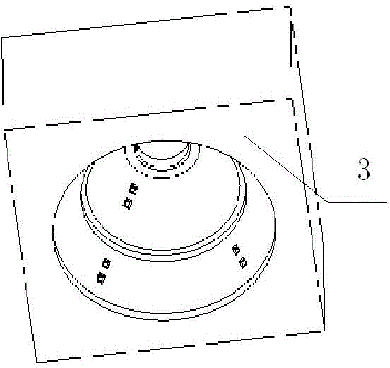 Modeling method of conical casting