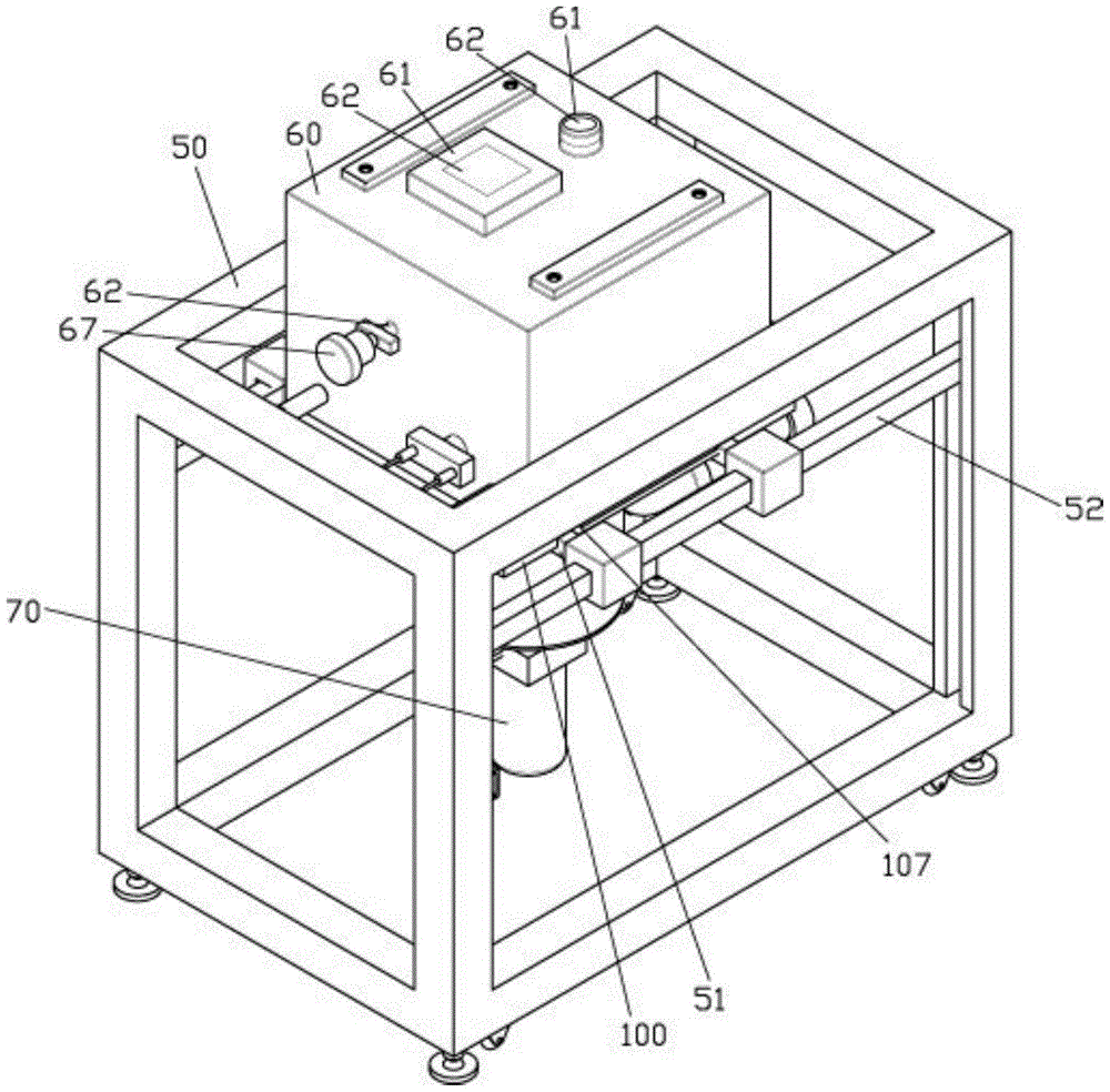 A vacuum-sealed 3D printing device