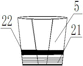 Anchor rod system used for gas extraction and hydraulic fracturing and extraction method