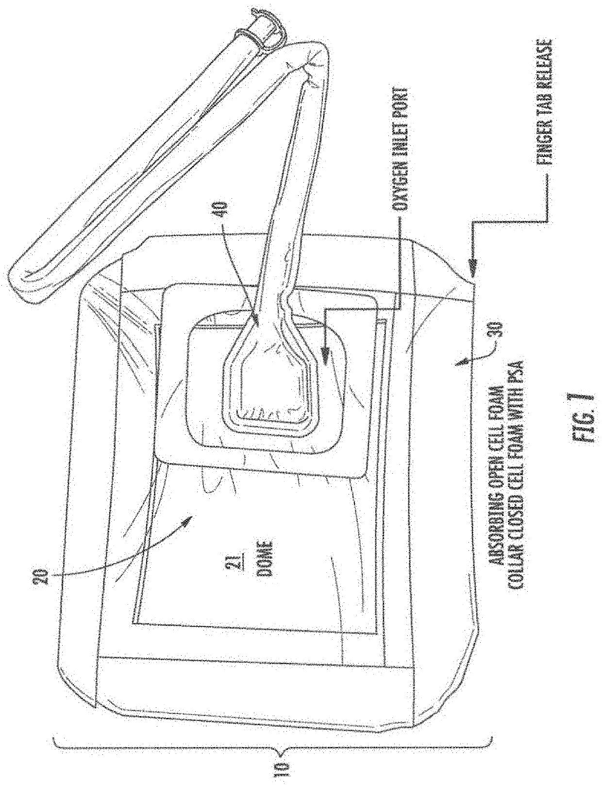 Bandage system for wound visualization, microcurrent therapy and topical and transdermal drug delivery