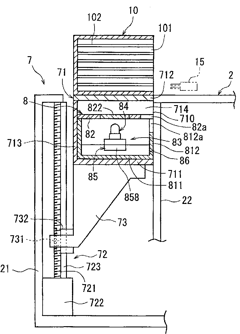 Ultraviolet radiation device and cutting machine with the same