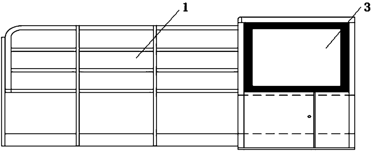 Platform screen door protection device